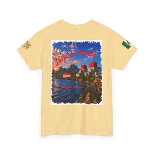 Laguna Verde coastal sunset tee | Laguna Verde NGP 235 Customs