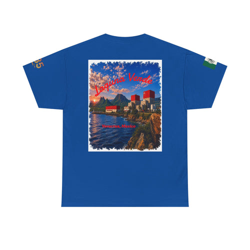 Laguna Verde coastal sunset tee | Laguna Verde NGP 235 Customs