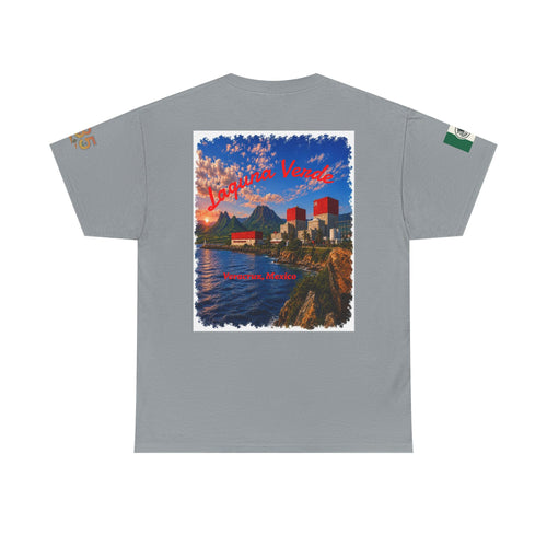 Laguna Verde coastal sunset tee | Laguna Verde NGP 235 Customs