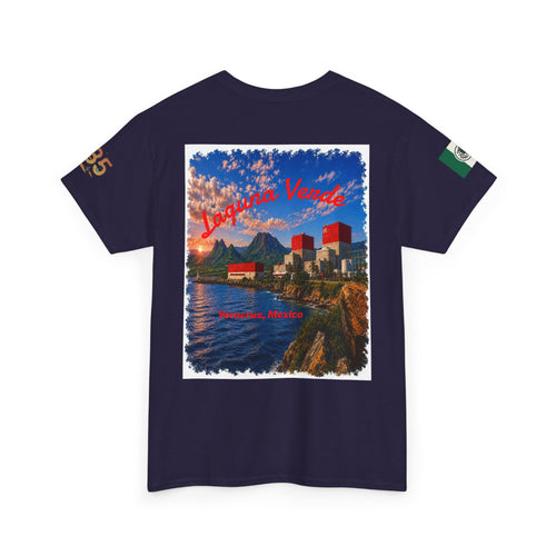 Laguna Verde coastal sunset tee | Laguna Verde NGP 235 Customs