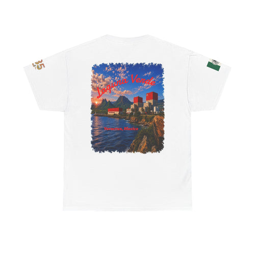 Laguna Verde coastal sunset tee | Laguna Verde NGP 235 Customs