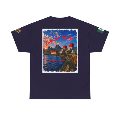 Laguna Verde coastal sunset tee | Laguna Verde NGP 235 Customs