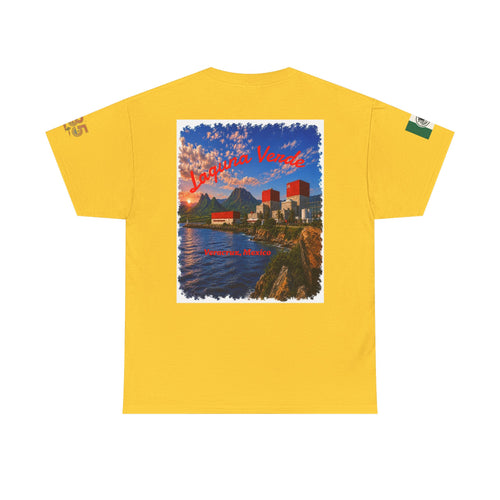 Laguna Verde coastal sunset tee | Laguna Verde NGP 235 Customs