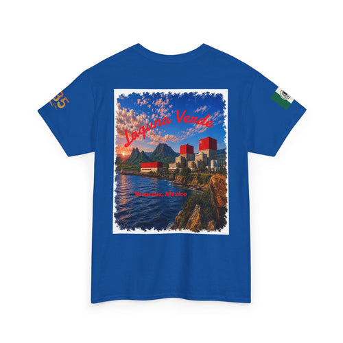 Laguna Verde coastal sunset tee | Laguna Verde NGP 235 Customs