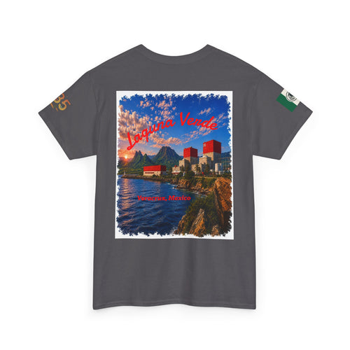 Laguna Verde coastal sunset tee | Laguna Verde NGP 235 Customs