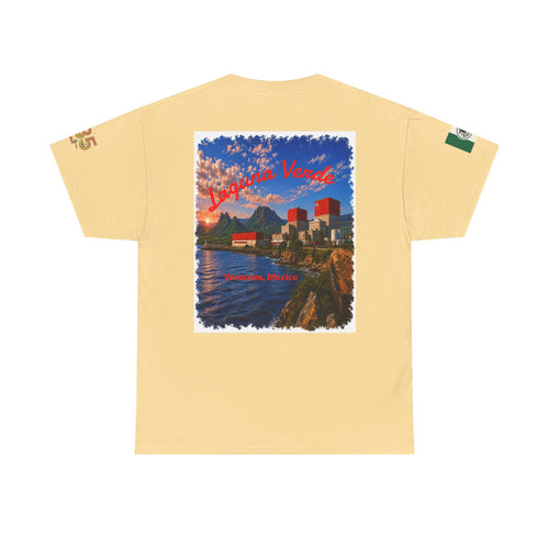 Laguna Verde coastal sunset tee | Laguna Verde NGP 235 Customs