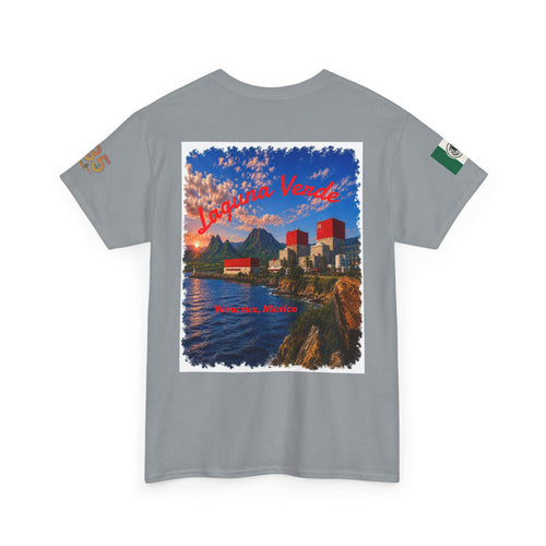 Laguna Verde coastal sunset tee | Laguna Verde NGP 235 Customs